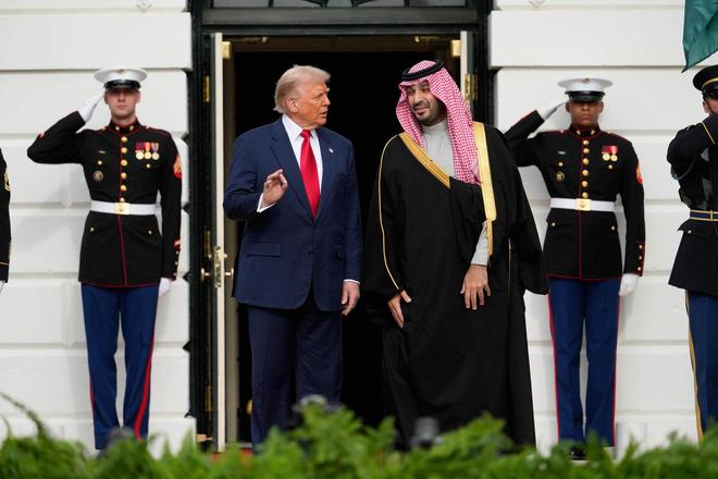 沙特王储7年来首次访美，马斯克、库克、黄仁勋助阵款待 两国各有打算